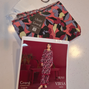 Superior printed cotton cambric shirt & trouser 01