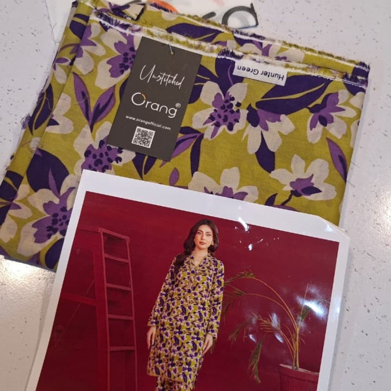 Superior printed cotton cambric shirt & trouser 10