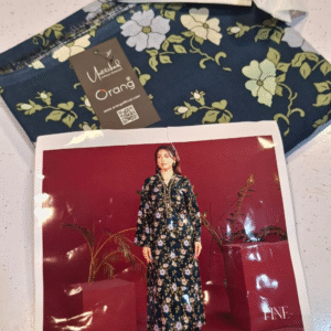 Superior printed cotton cambric shirt & trouser 11