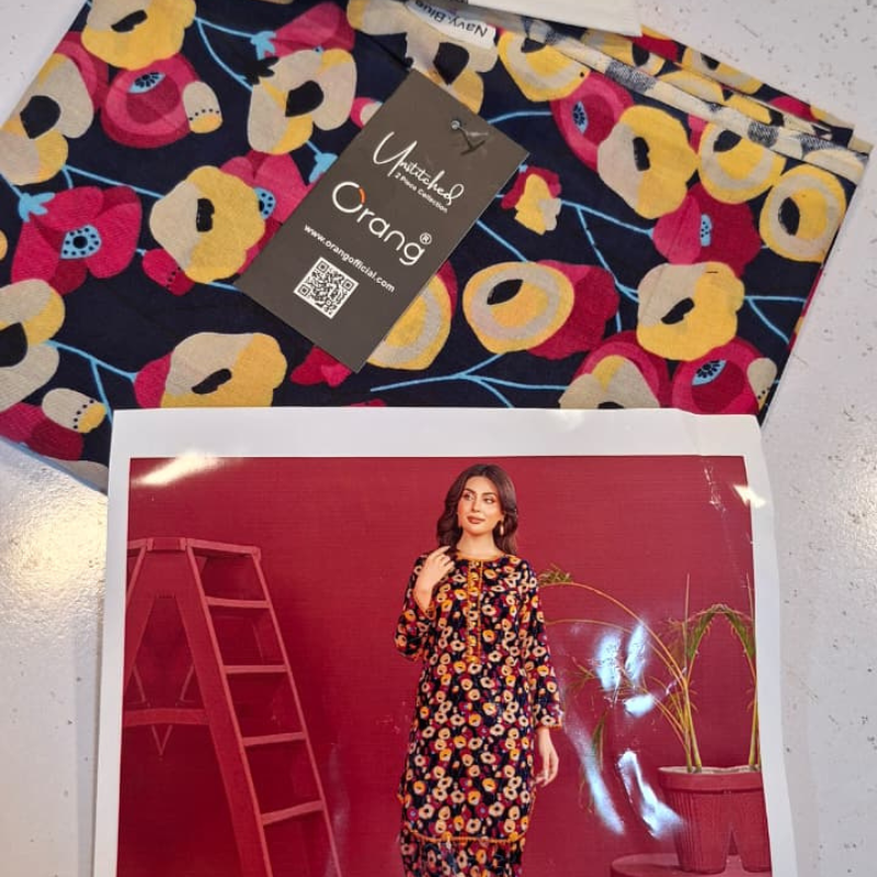 Superior printed cotton cambric shirt & trouser 13